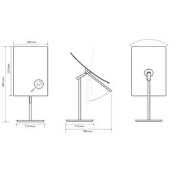 Oglinda cosmetica Bemeta 116201312 (Chrome) Thumb