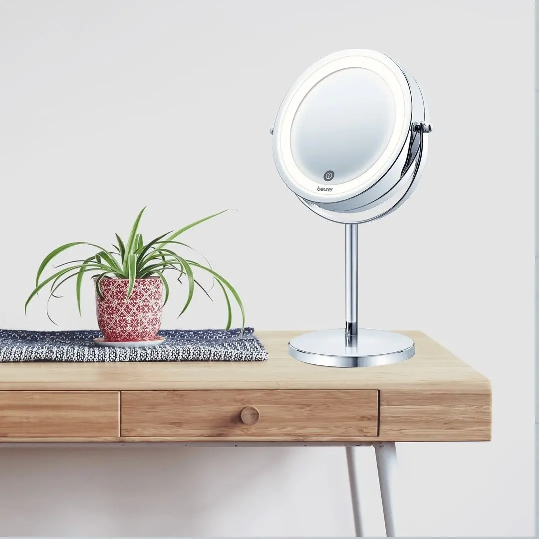 Oglindă cosmetică cu iluminare Beurer BS 55 (Inox)