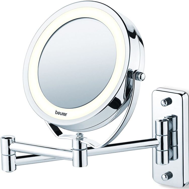 Зеркало косметическое с подсветкой Beurer BS 59 (Inox)