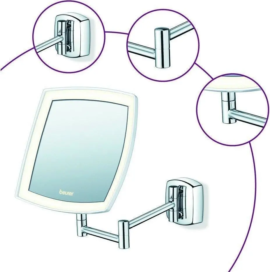Зеркало косметическое с подсветкой Beurer BS 89 (White) - 5