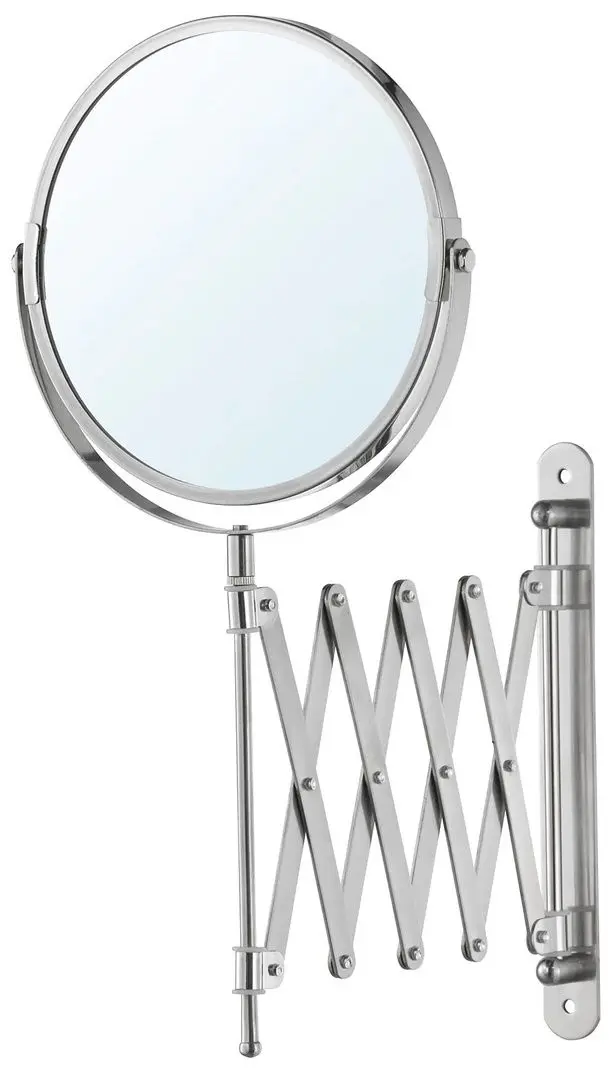 Зеркало косметическое Ikea Frack (Нержавеющая сталь)