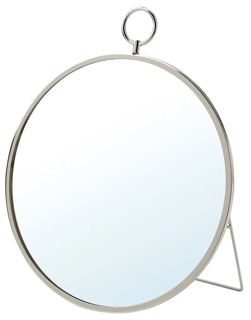 Oglinda cosmetica Ikea Grytas 25cm (Argintiu)
