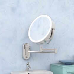 Oglindă cosmetică cu iluminare Imprese 181422 (Stainless Steel) Thumb