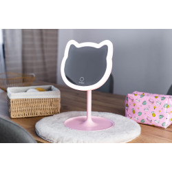 Oglinda cosmetica cu iluminare InnoGIO GIOperfect GIO-758CAT (Pink) Thumb