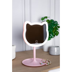 Oglinda cosmetica cu iluminare InnoGIO GIOperfect GIO-758CAT (Pink) Thumb