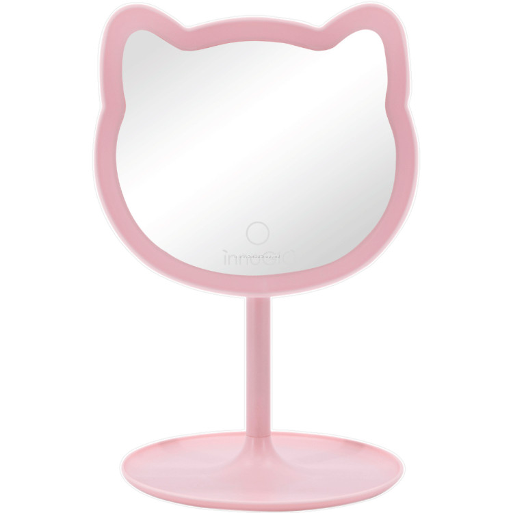 Oglinda cosmetica cu iluminare InnoGIO GIOperfect GIO-758CAT (Pink)