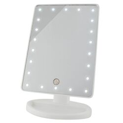 Oglindă cosmetică cu iluminare Iso Trade 5886 (White)