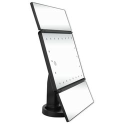 Oglindă cosmetică cu iluminare Iso Trade 7870 (Black) Thumb