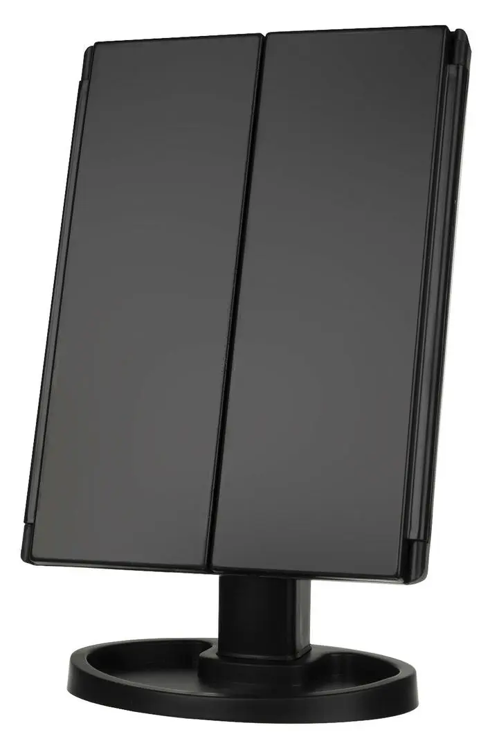 Oglindă cosmetică cu iluminare Iso Trade 7870 (Black)