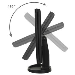 Oglindă cosmetică cu iluminare Iso Trade 7870 (Black) Thumb