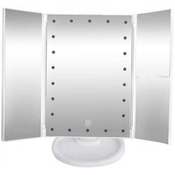 Oglindă cosmetică cu iluminare Iso Trade L7032 (White)