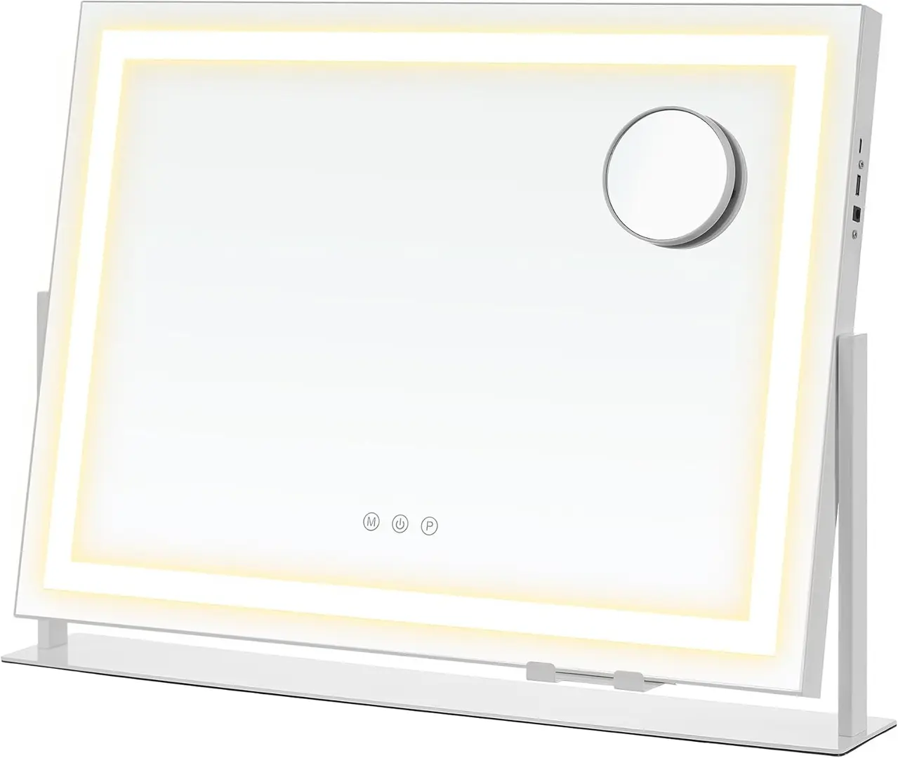 Oglinda cosmetica cu iluminare Songmics LWM002W02 (White)