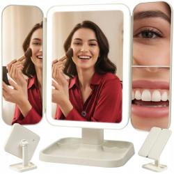 Oglinda cosmetica cu iluminare Soulima 26952 (White) Thumb