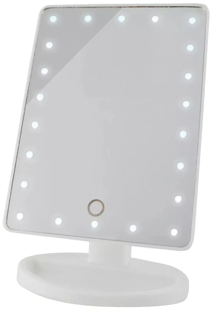 Oglindă cosmetică cu iluminare Soulima L22066 (White)