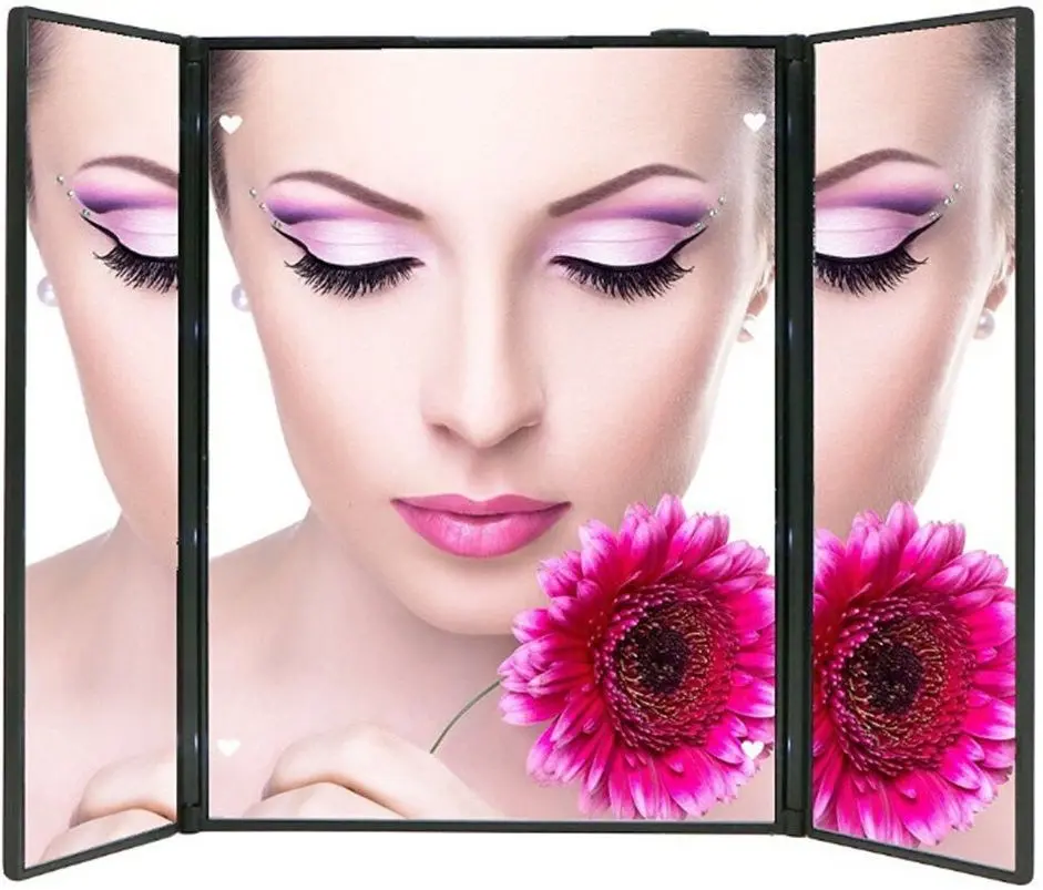 Oglinda cosmetica cu iluminare Vaisselle 2020-8-32 (Black)