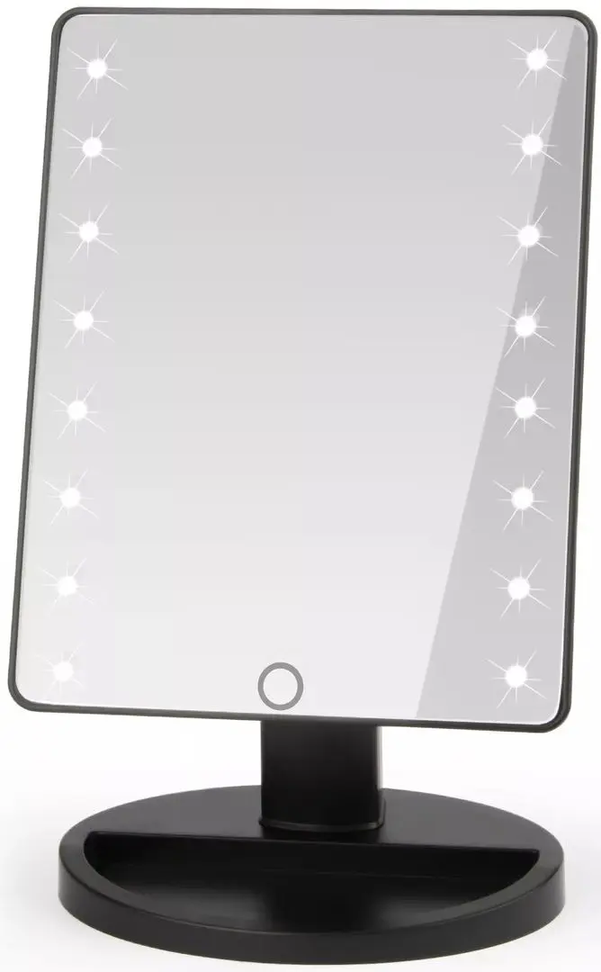 Oglinda cosmetica cu iluminare Vaisselle 2020-8-35 (Black)