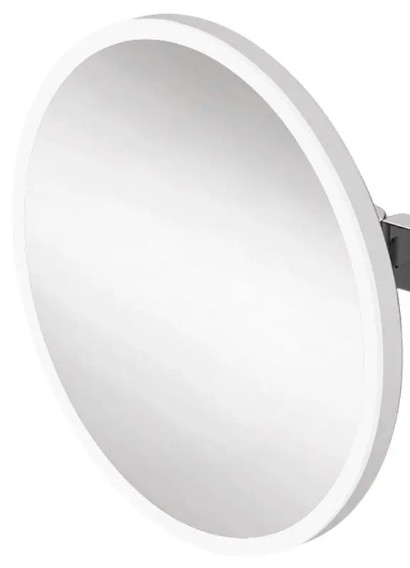 Oglindă cosmetică cu iluminare Volle Fiesta 15-77-333 (Silver)