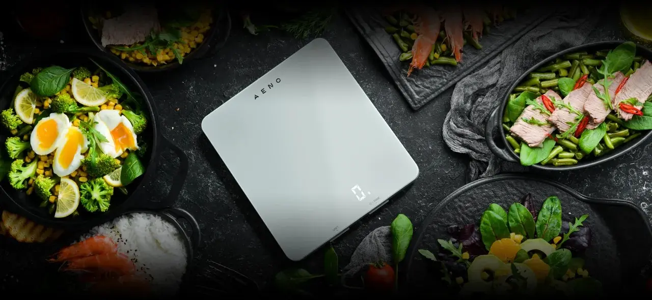 Cantar de bucatarie Aeno KS1S (White)