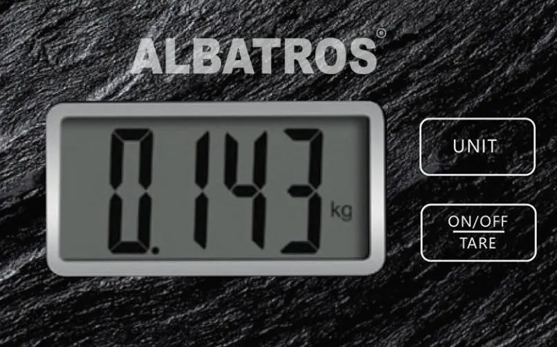 Весы кухонные Albatros Precision (Black)