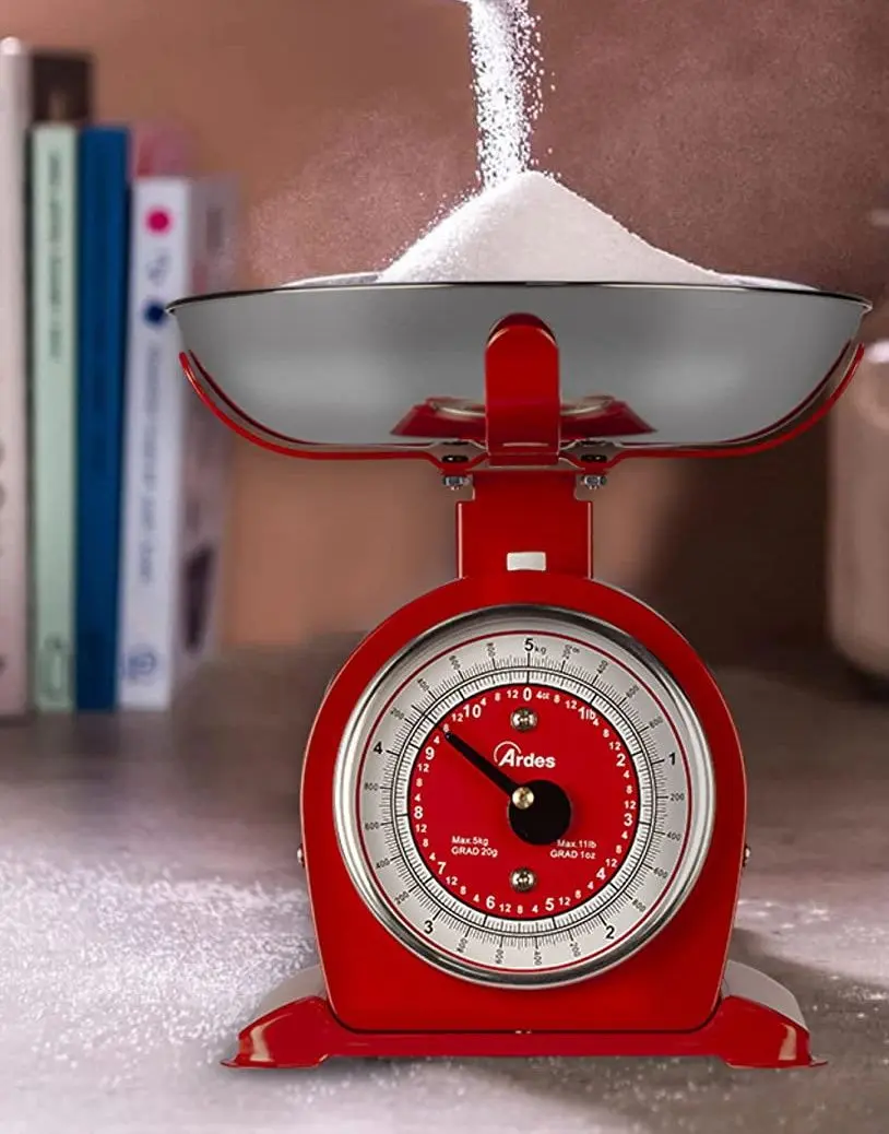 Cantar de bucatarie Ardes Bascula AR1PA3M (Red)