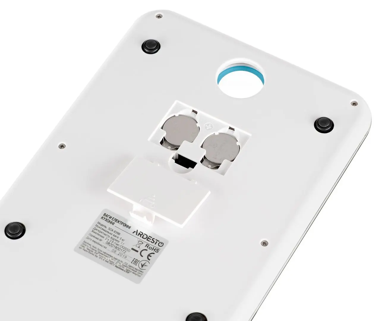 Весы кухонные Ardesto SCK-839B (Black) - 4