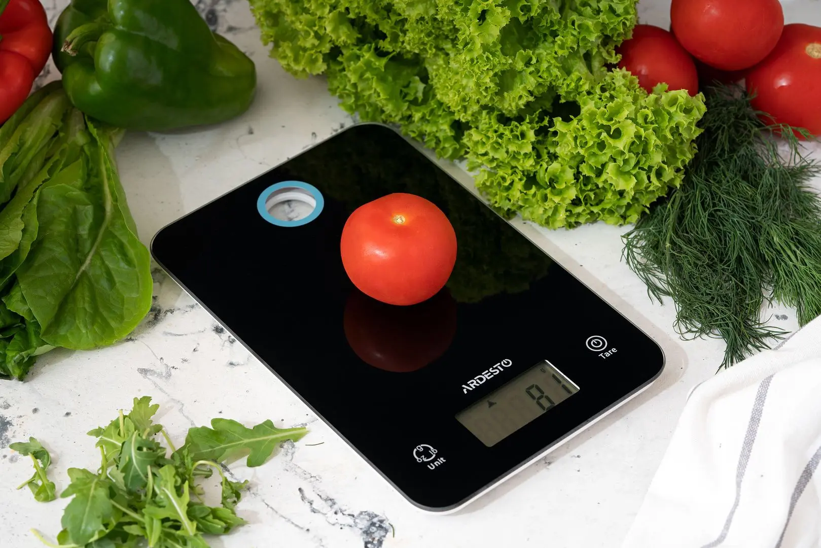 Весы кухонные Ardesto SCK-839B (Black) - 7