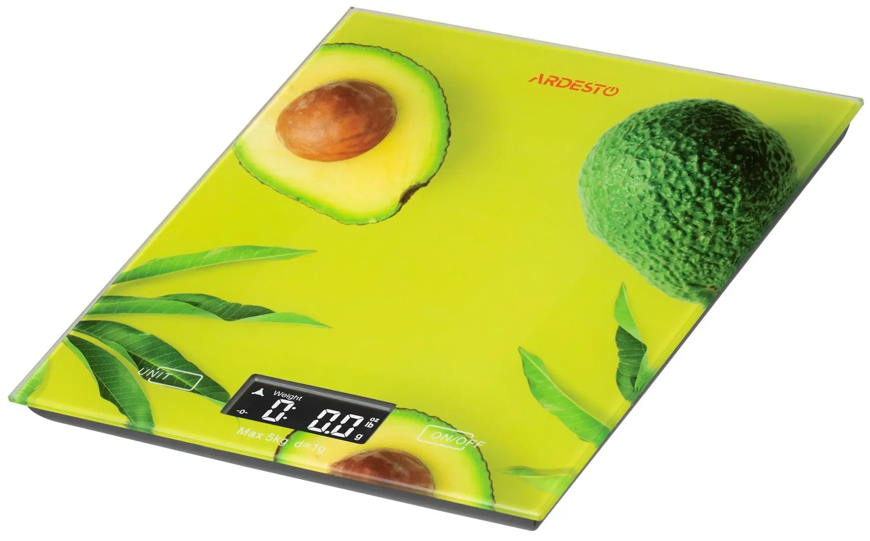 Весы кухонные Ardesto SCK-893AVOCADO (Picture) - 2