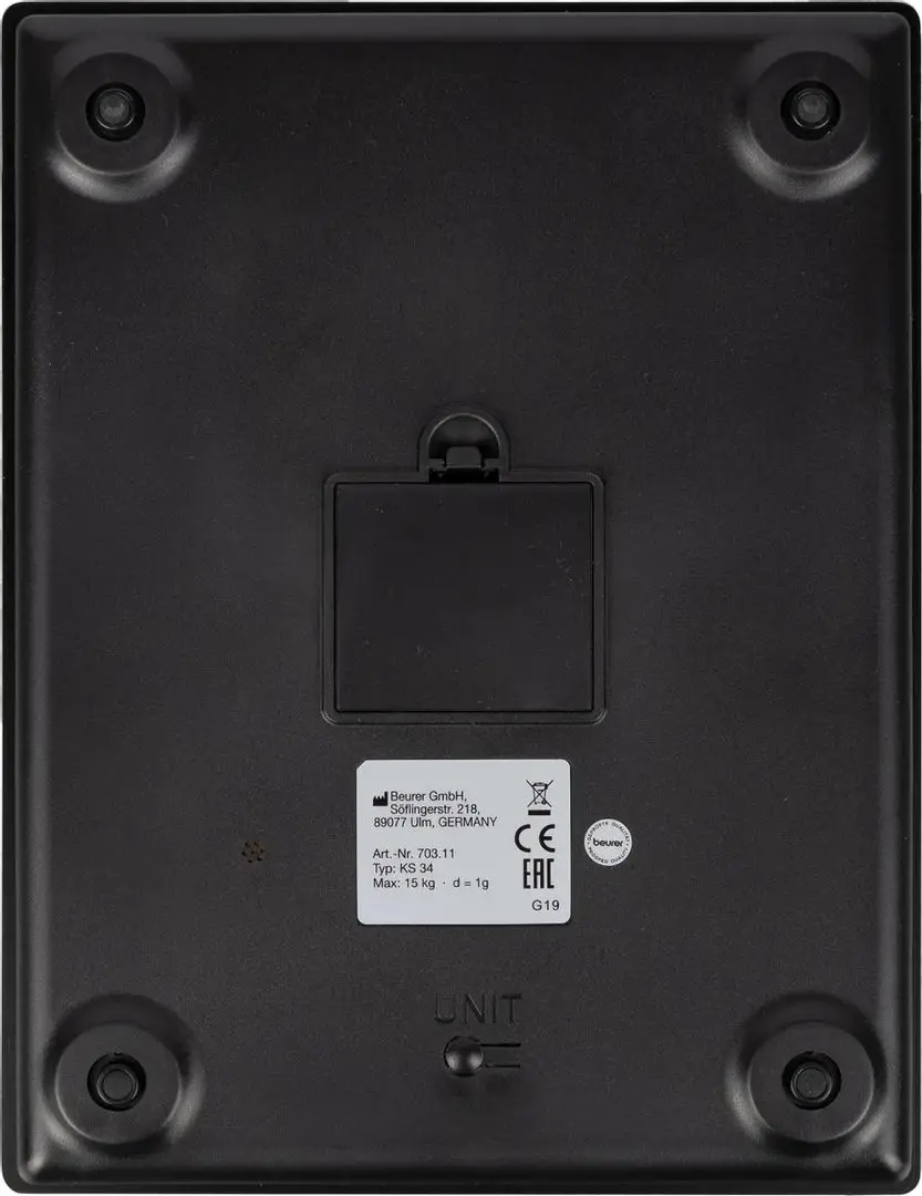 Кухонные весы Beurer KS34 XL (Black)