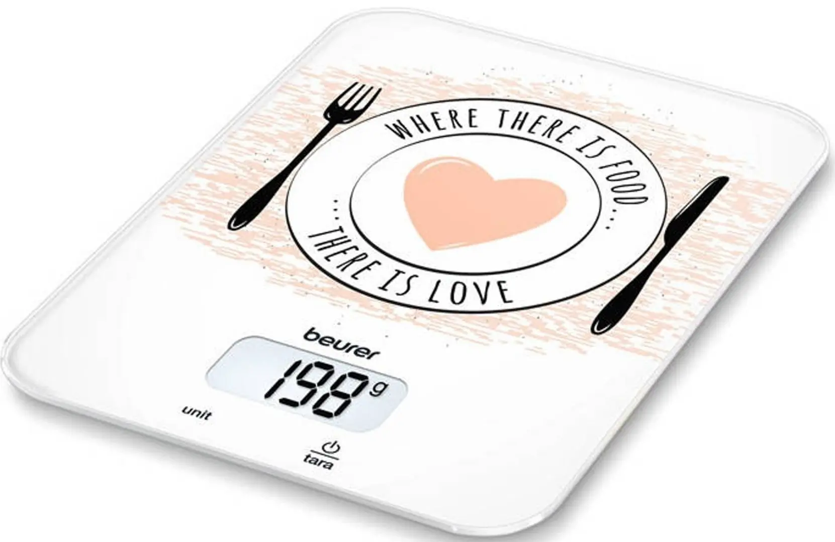 Весы кухонные Beurer KS19 Love (White)