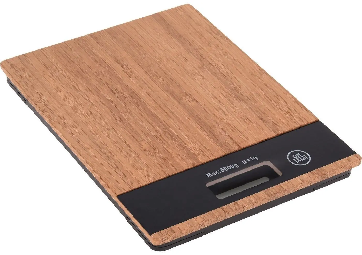 Cântar de bucătărie ЕН Bamboo 5kg 16166 (Brown/Black)