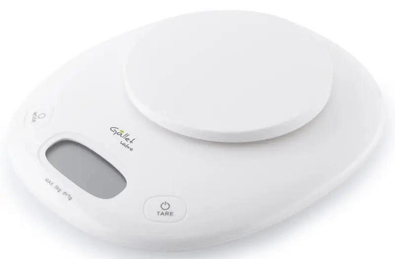 Cantar de bucatarie Gallet BAC407 (White/Green)