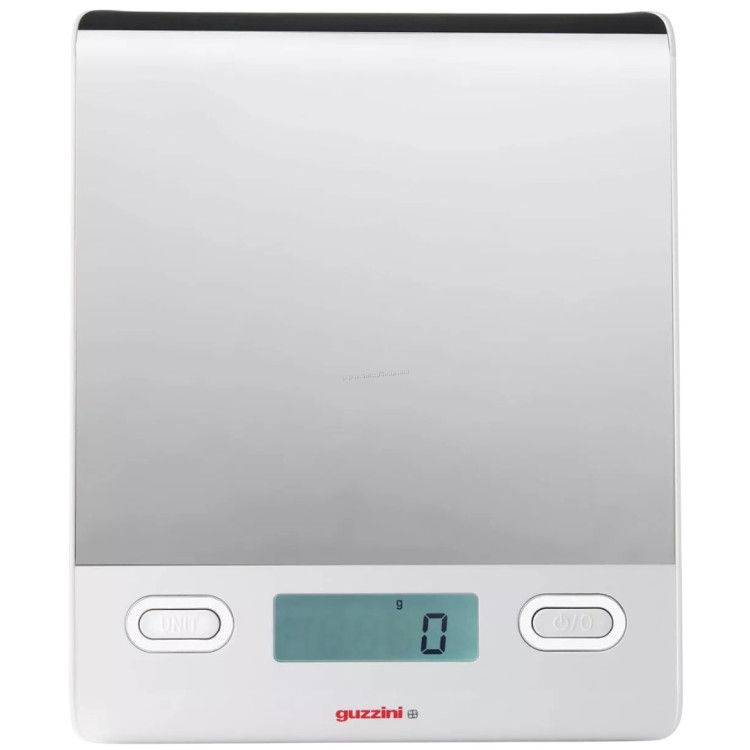 Весы кухонные Guzzini G-Style (White/Inox)