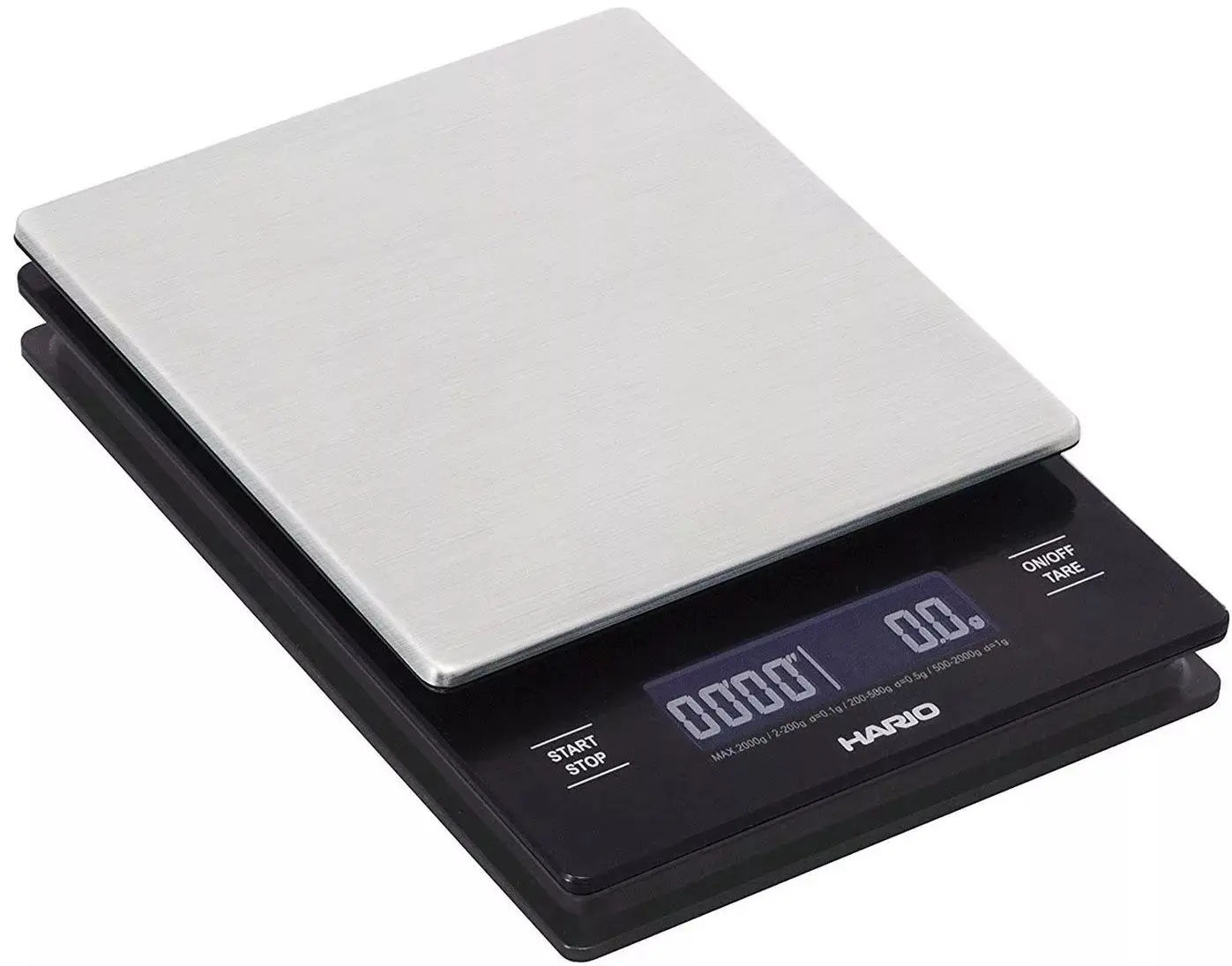 Кухонные весы Hario VSTM-2000HSV (Silver/Black)