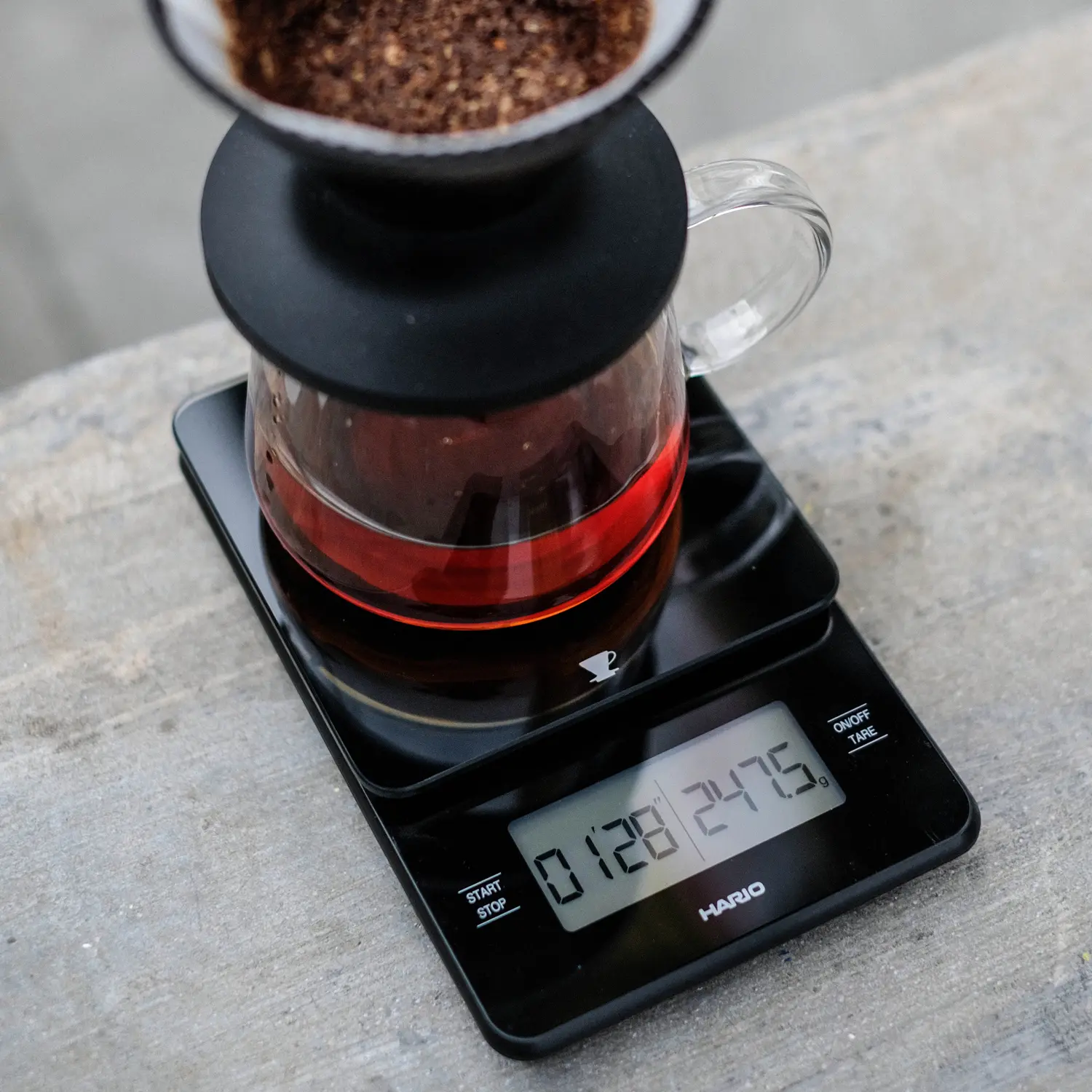 Весы кухонные Hario Barista VSTGB-2000-B (Black) - 2