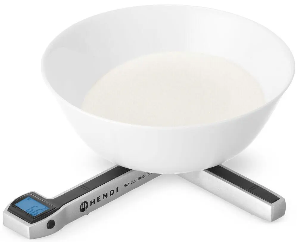 Складные кухонные весы Hendi 580035 (Inox/Black)