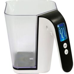 Cantar de bucatarie Lund 68364 (White/Transparent)