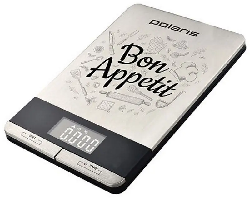Кухонные весы Polaris PKS 0558DM (Beige/Black)