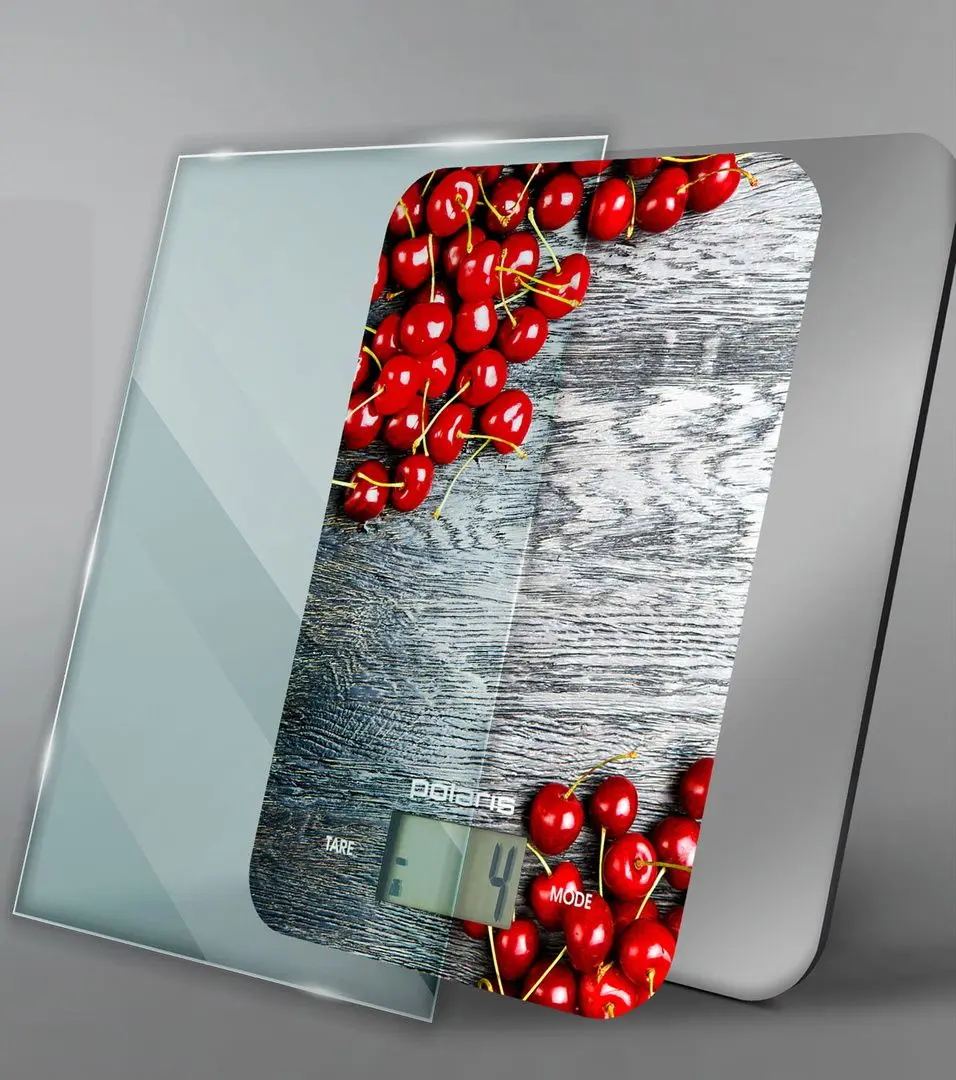 Кухонные весы Polaris PKS 1046DG Cherry (Brown) - 4