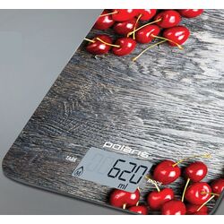 Кухонные весы Polaris PKS 1046DG Cherry (Brown) Thumb