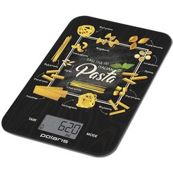 Весы кухонные Polaris PKS 1054DG Pasta (Black) Thumb
