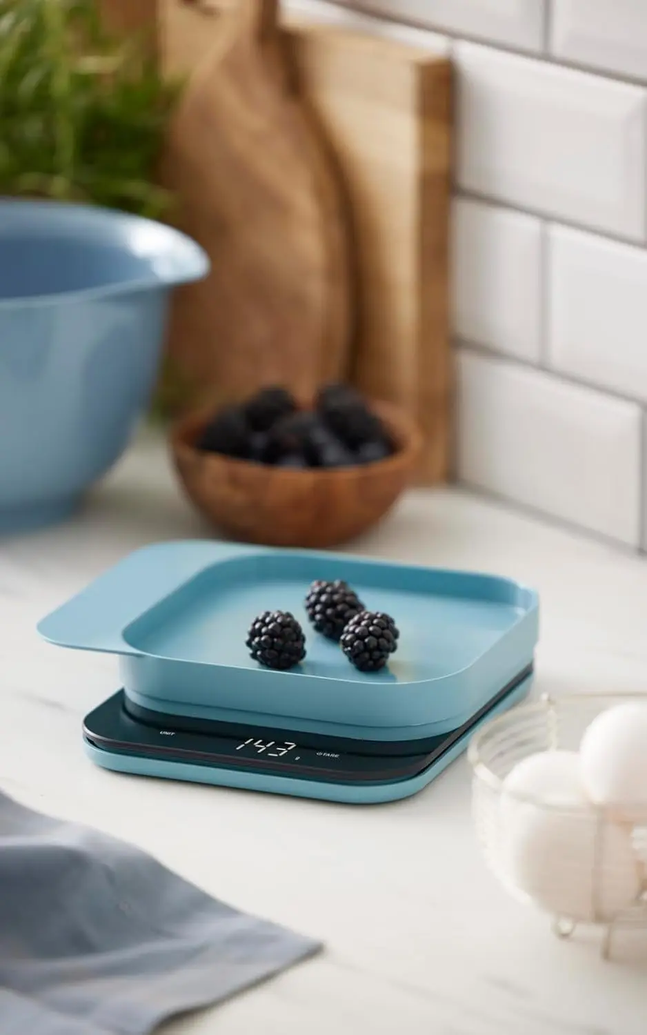 Cantar de bucatarie Rosti Mensura 25685 (Dusty Blue)