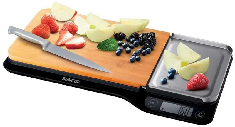 Кухонные весы Sencor SKS 6700BK (Wood/Black) - 2