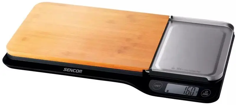 Кухонные весы Sencor SKS 6700BK (Wood/Black)