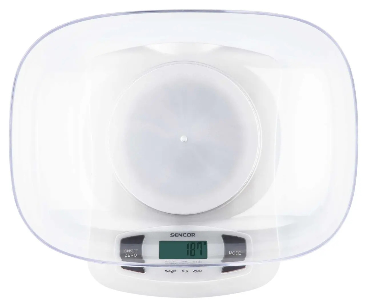 Весы кухонные Sencor SKS 4001WH (White) - 2