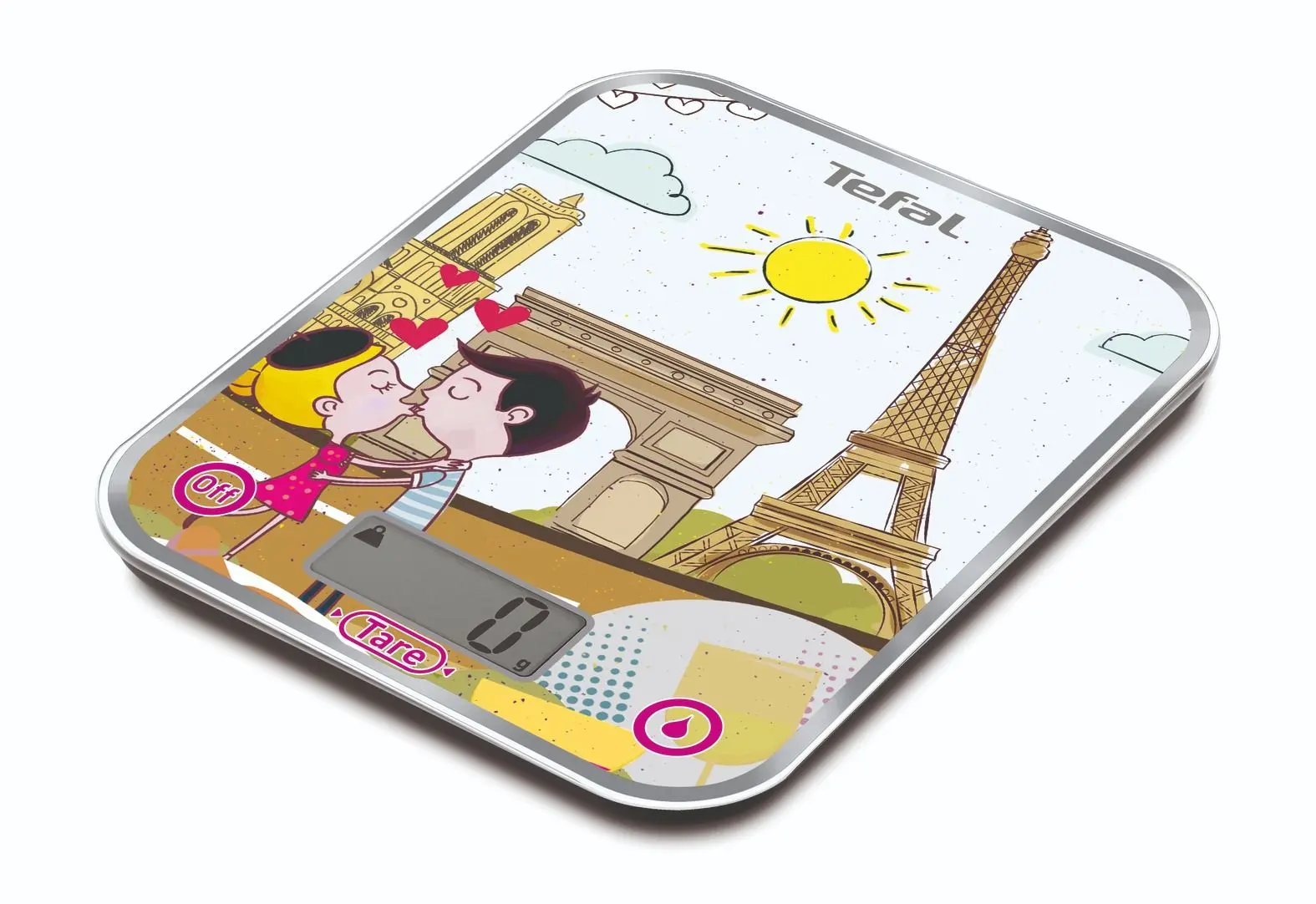 Весы кухонные Tefal BC5125V1 (Multicolor)