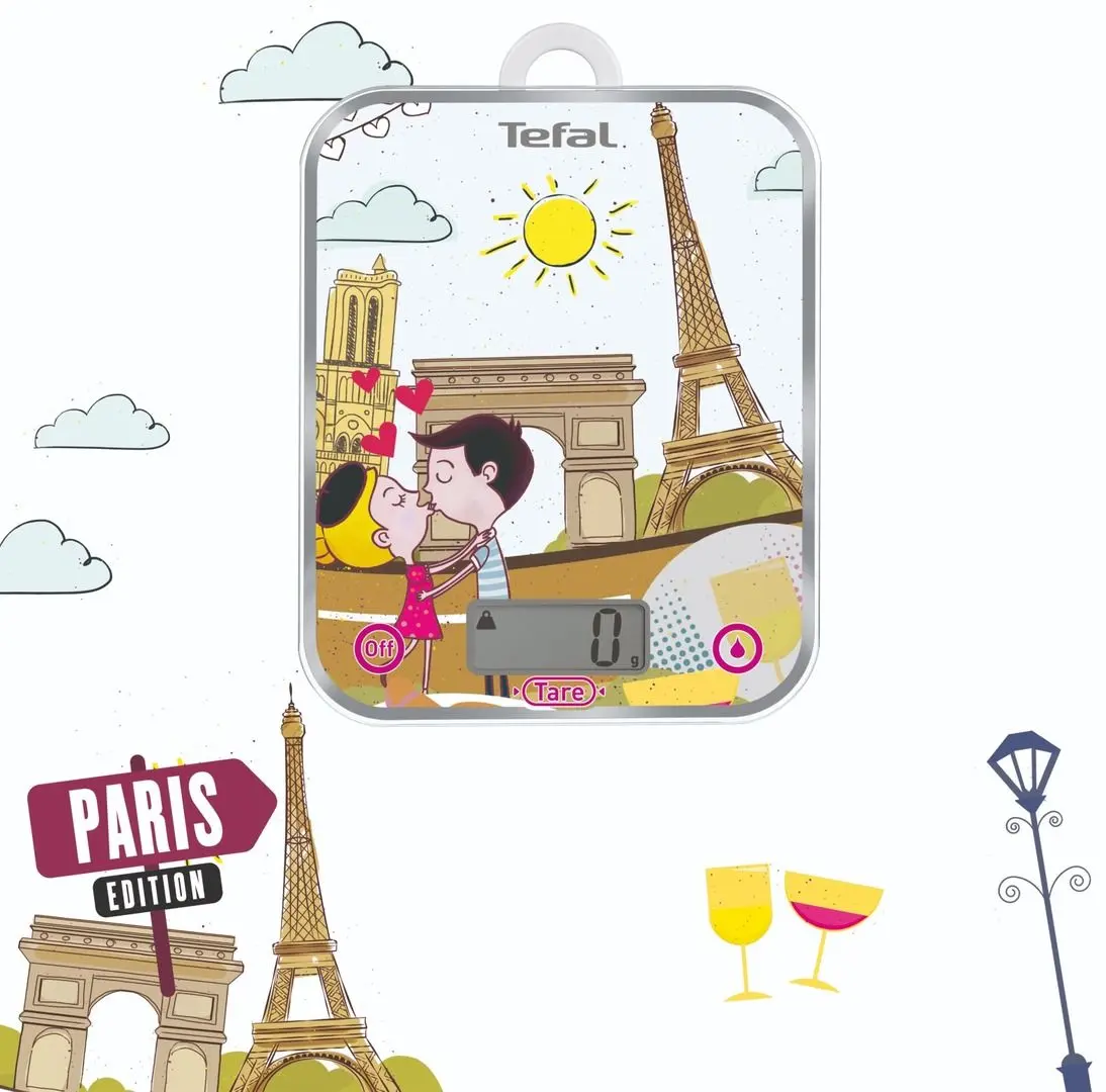 Весы кухонные Tefal BC5125V1 (Multicolor)