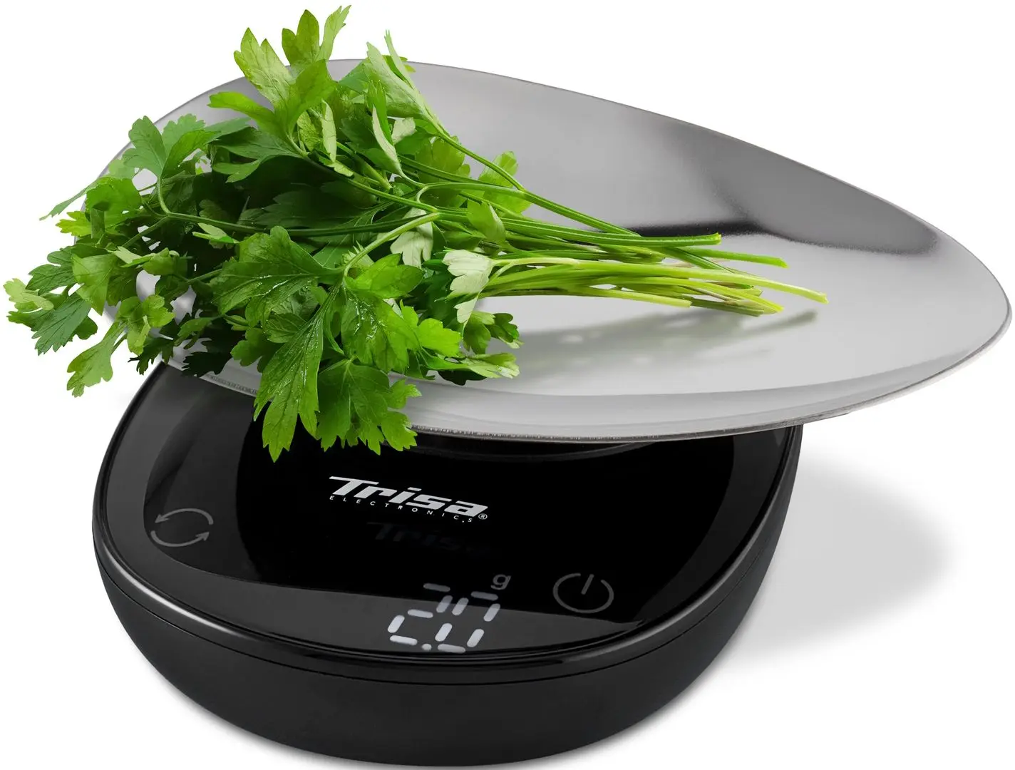 Cântar de bucătărie Trisa Flavour Scale 1866.4200 (Silver/Black)