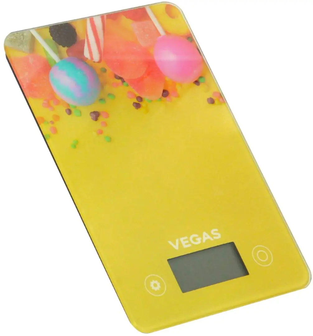 Весы кухонные Vegas VKS-7208KSR (Yellow) - 3