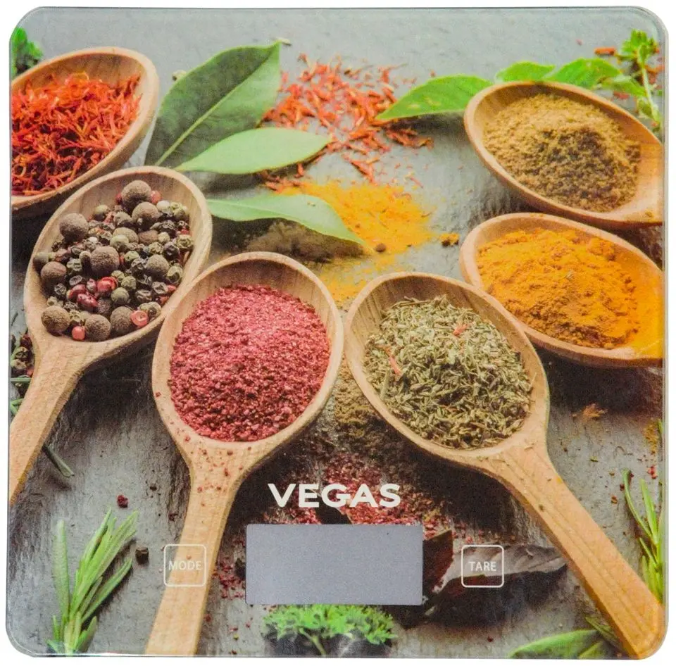 Весы кухонные Vegas VKS-7569KS (Multicolor)