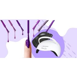 Lampa pentru unghii Esperanza Amethyst EBN005 (White) Thumb